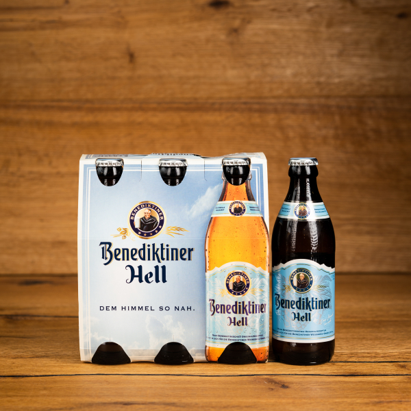 Benediktiner Helll degustační sada ležáku 6 x 0,33l