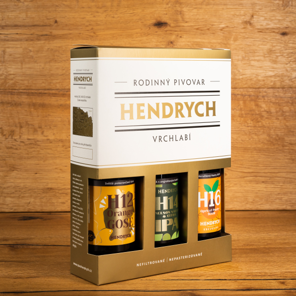 Dárkový set pivovaru Hendrych