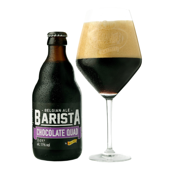 Kasteel Barista Chocolate Quad 22° čokládovo -kávové tmavé