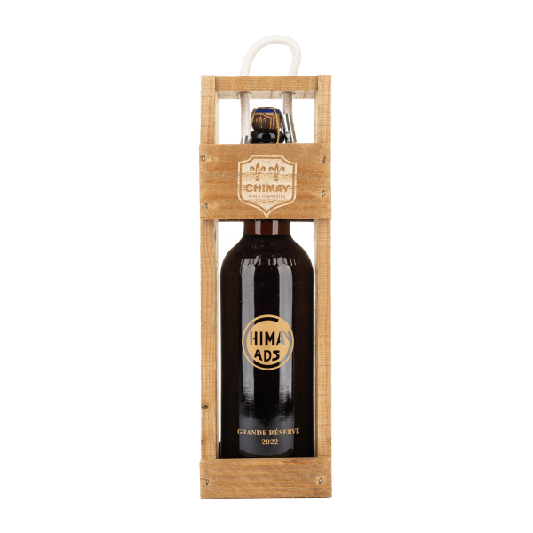Chimay Grand Reserve ve dřevě