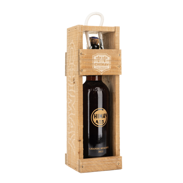 Chimay Grand Reserve ve dřevě
