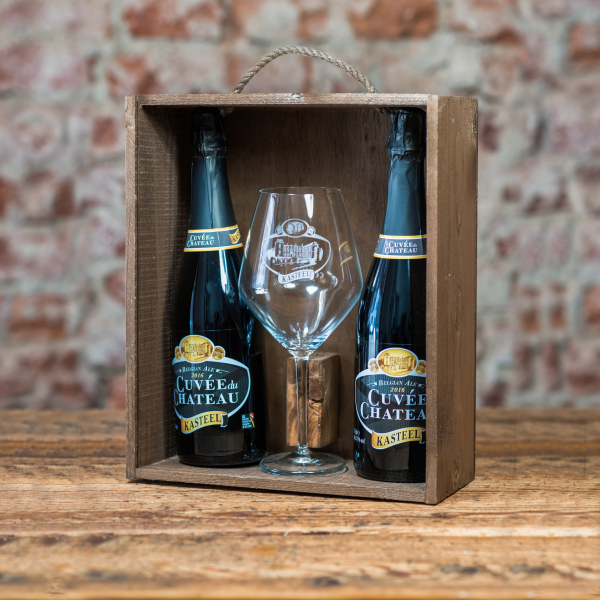 Kasteelbier Cuvee du Chateau 2x75cl+gl