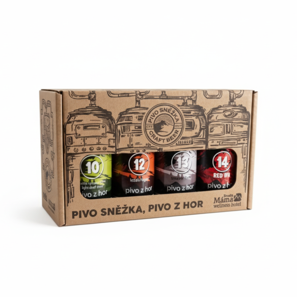 Dárkový pivní set Sněžka